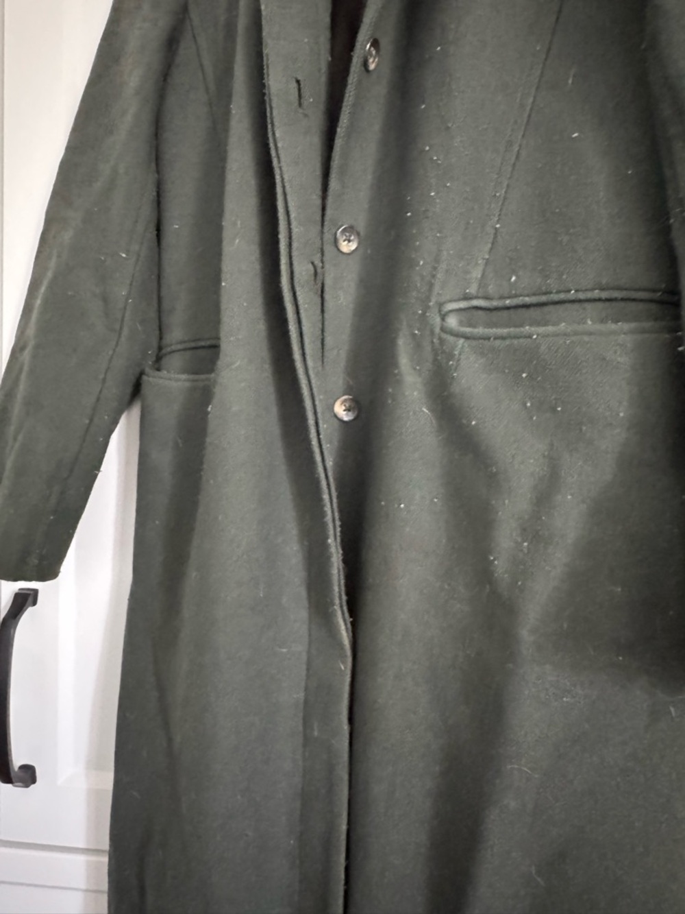 Vintage Banana Republic Wool Coat (XS) - Picture 4 of 4